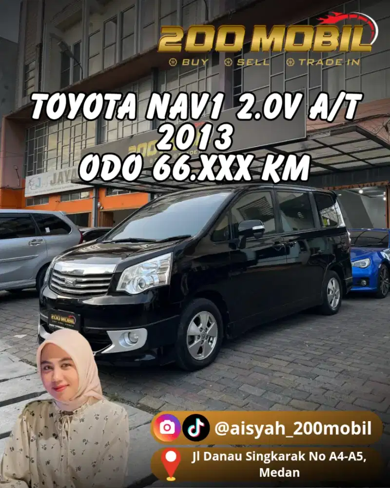 Toyota Nav1 2.0 V A/T 2013 Bensin