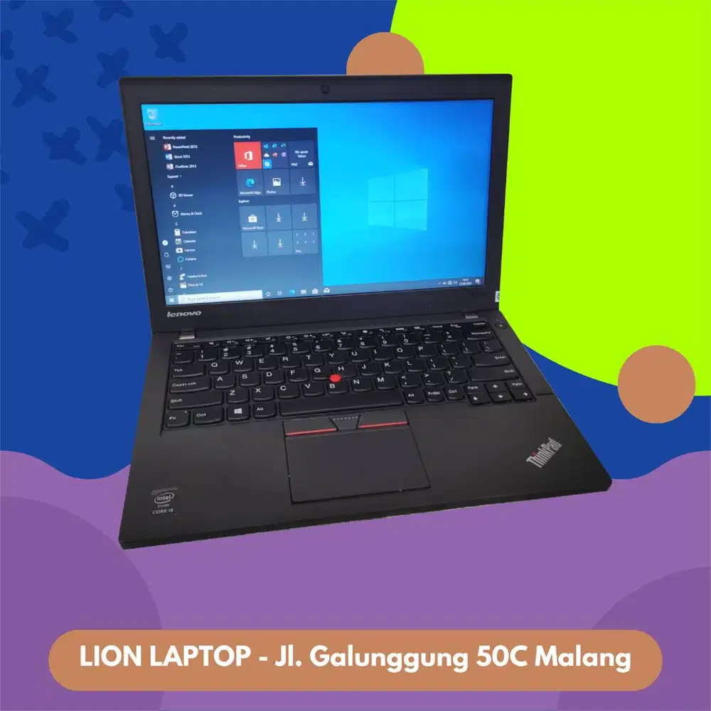 RAM 8GB SSD 256GB Core i5 Lenovo Thinkpad X250 [01|12]