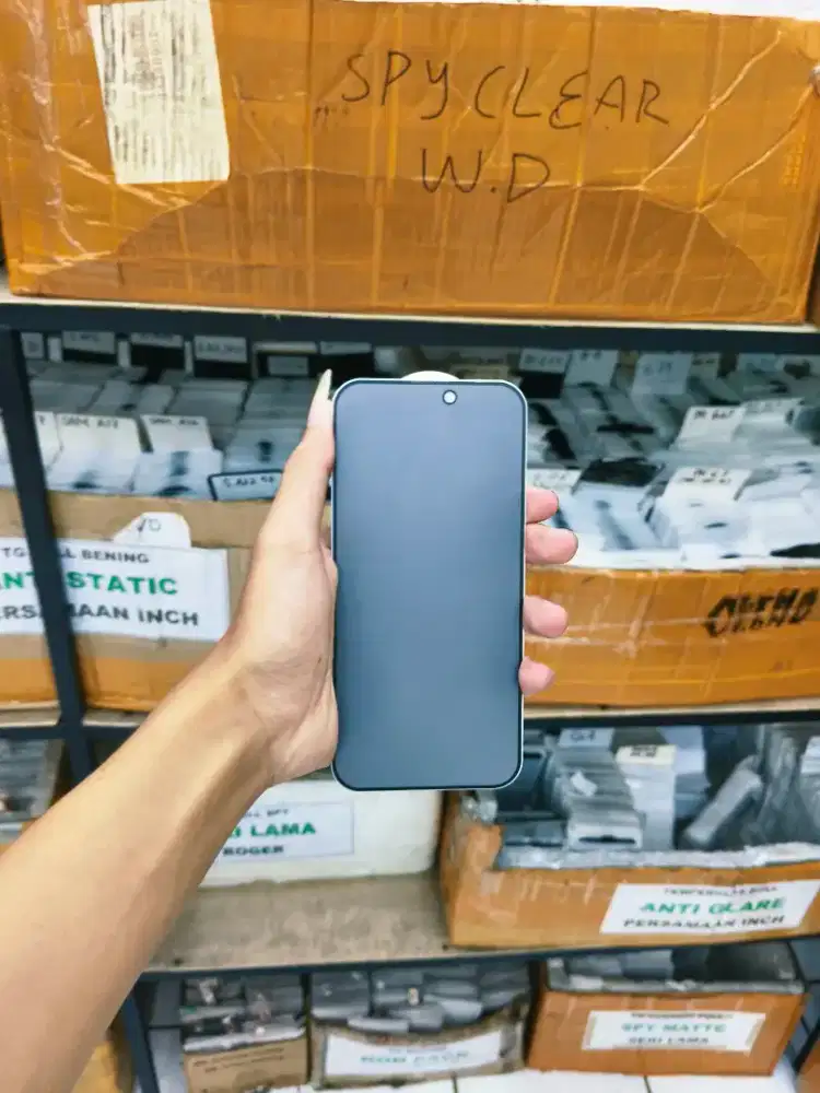 Temperglass Anti Spy Matte iPhone 15 Promax