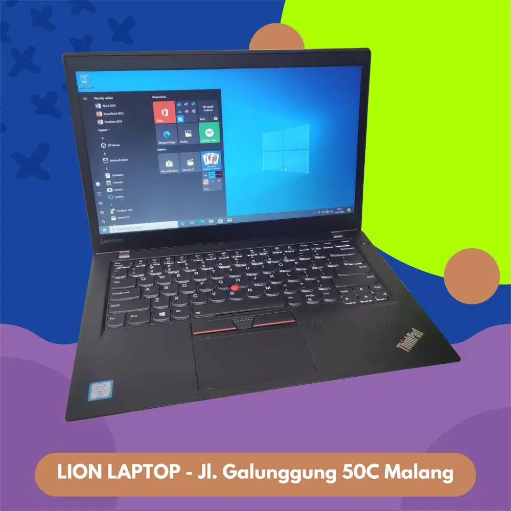 RAM 8GB SSD 256GB Core i7 SLIM Lenovo Thinkpad T470s [01|12]