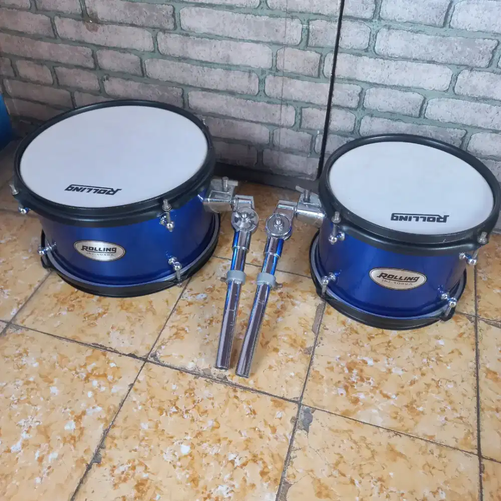 TOM ROLLING 8 & 10 + TOM HOLDER