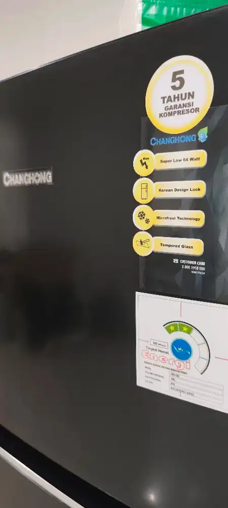 Kulkas Changhong 2 Pintu CRF-238 Free Delivery