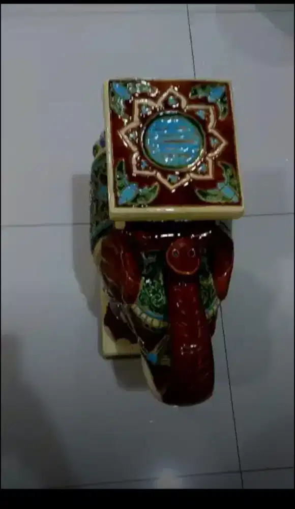 Patung Gajah keramik asli kuno