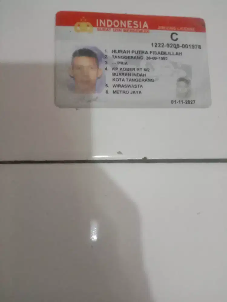 Butuh pekerjaan cowo 32thun