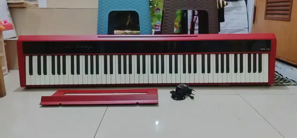 Piano Digital Merk NUX NPK-10 Merah, Suara mantep