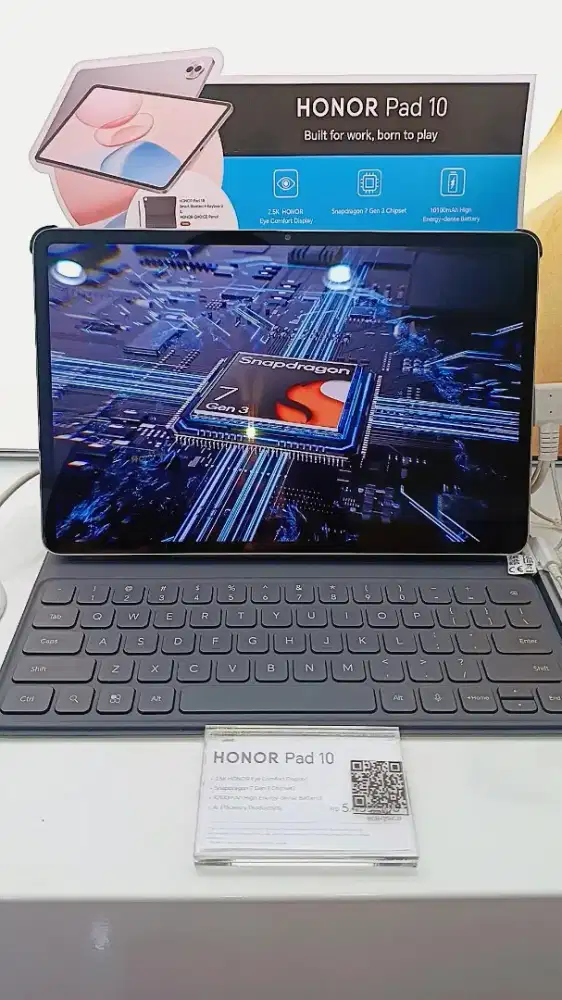 Tablet Honor Tab 10 8/256 Wifi Only Free Keyboard dan Pencil