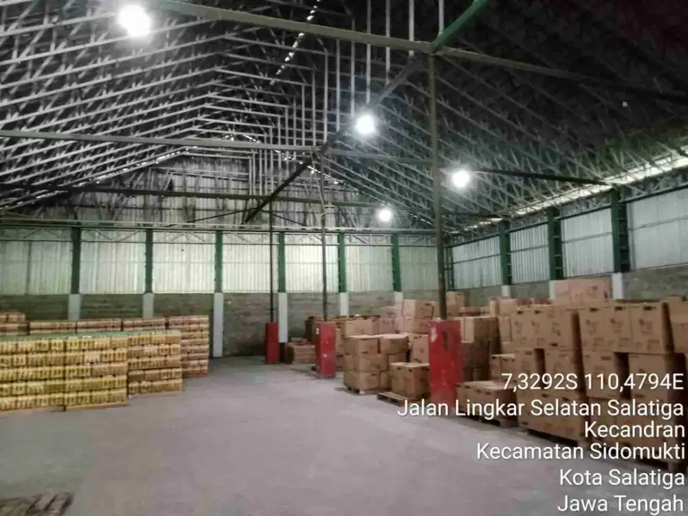 Gudang Murah 1000m² jl lingkar selatan Salatiga sawahan