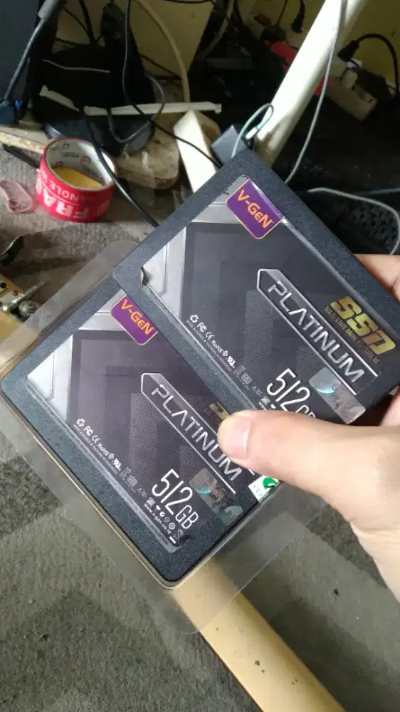 SSD SATA V-Gen platinum 512GB + cable sata 3