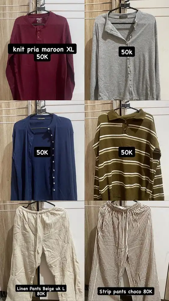 preloved pakaian wanita dan pria5
