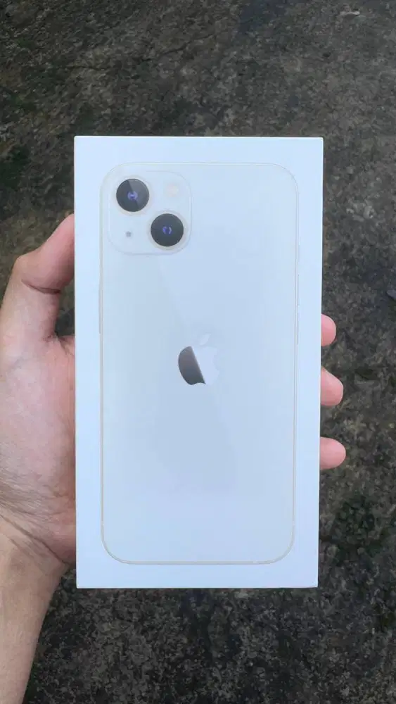 Iphone 13 starlight segel box