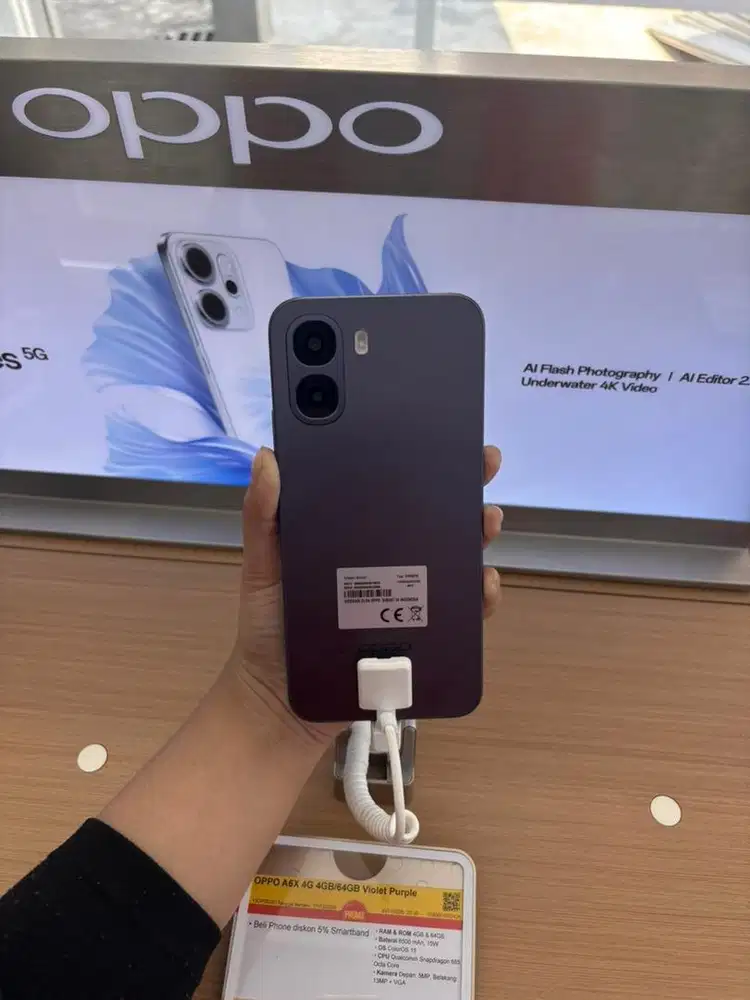 HP TERBARU DARI SERIS OPPO A6X 4G BISA CICILAN PAKAI HOME CREDIT