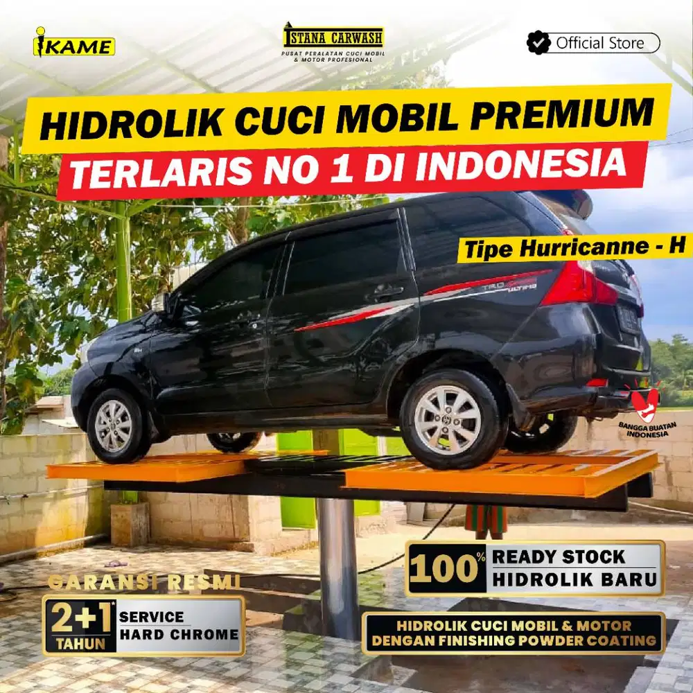Hidrolik Cuci Mobil Hurricane-H