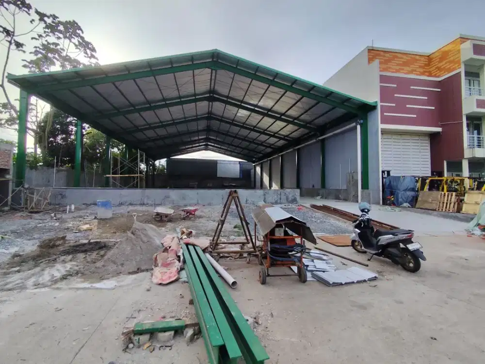 Di sewakan gudang brand new di kawasan pergudangan dan industri dekat gading serpong