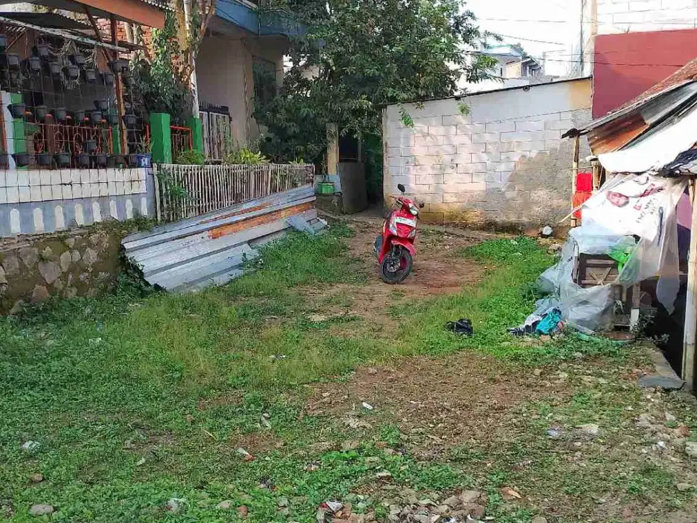 dijual butuh uang tanah murah 117m masuk gang motor cipageran cimahi utara bs TT motor / mobil