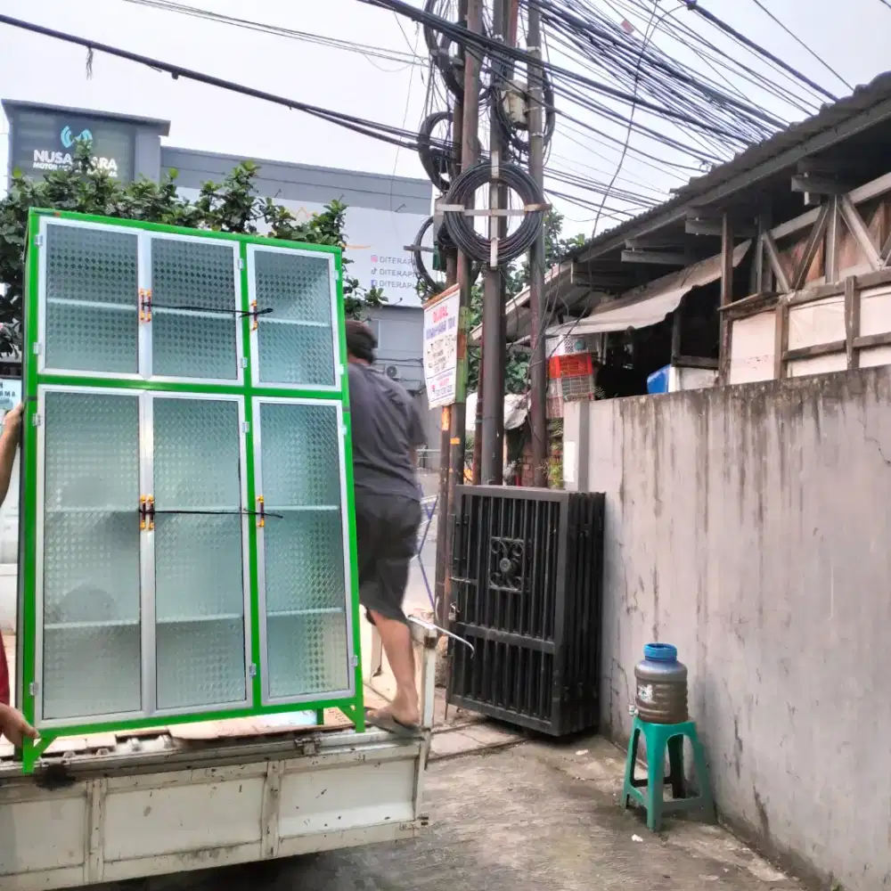 Rak piring 3 pintu full box