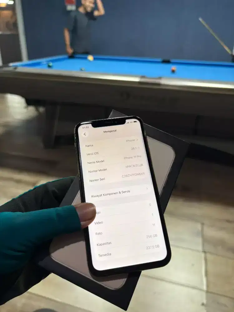 iPhone 11 pro 256 gb beacukai