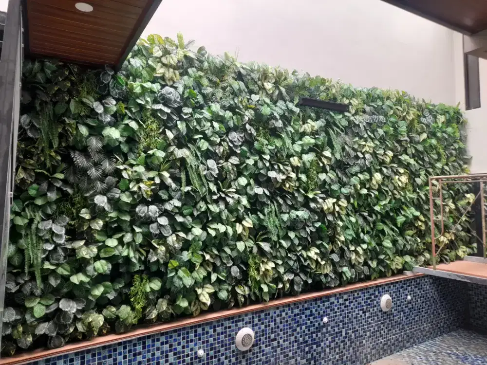 VERTICAL GARDEN ART SINTETIS-TAMAN DINDING SINTETIS