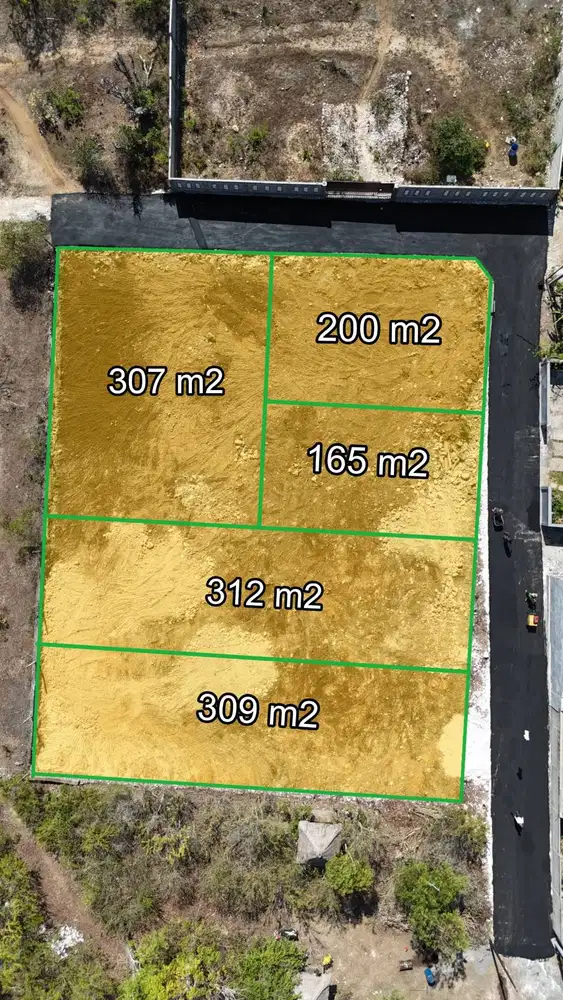 DIJUAL TANAH PREMIUM OCEAN VIEW SHM ZONA KUNING 3MNT KE STP NUSA DUA