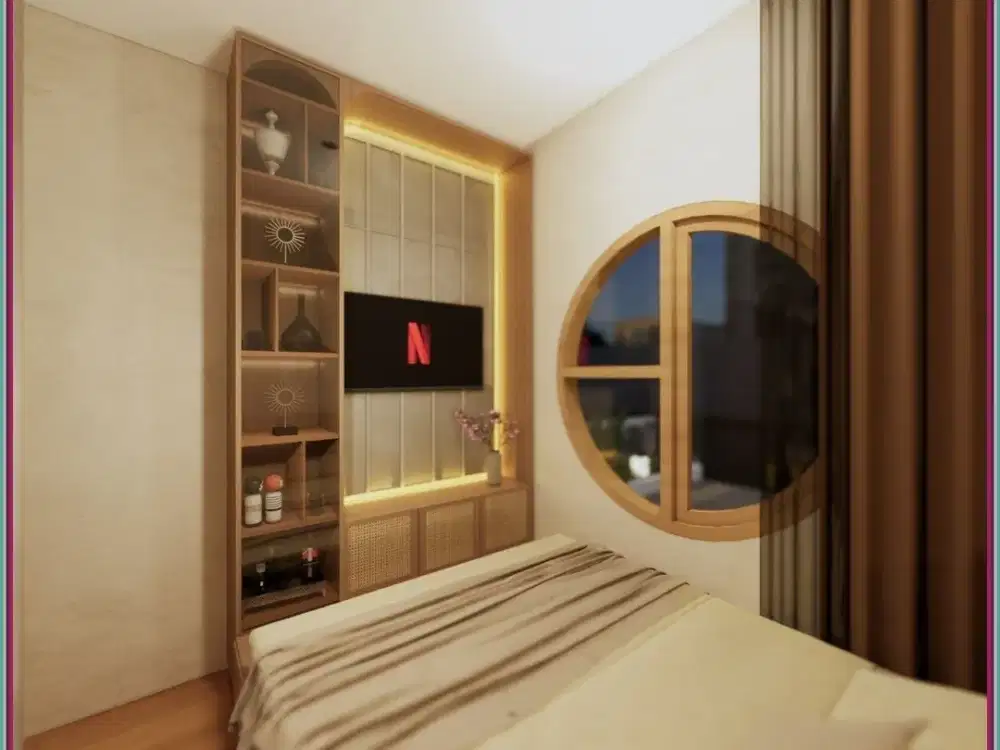 Rumah High Ceiling Sirkulasi Bagus Dekat Brimob Sentolo dan Tol Jogja