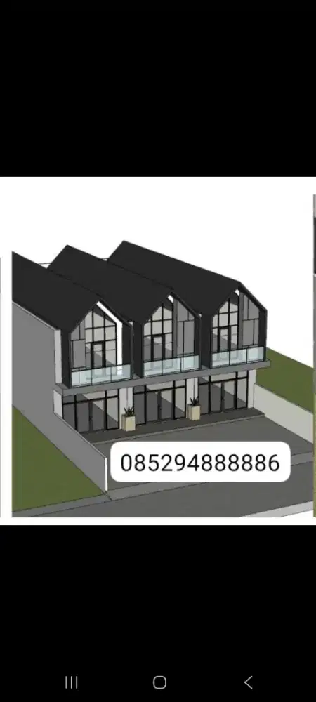 Dijual 3 Unit Ruko Super Mewah Tengah Kota