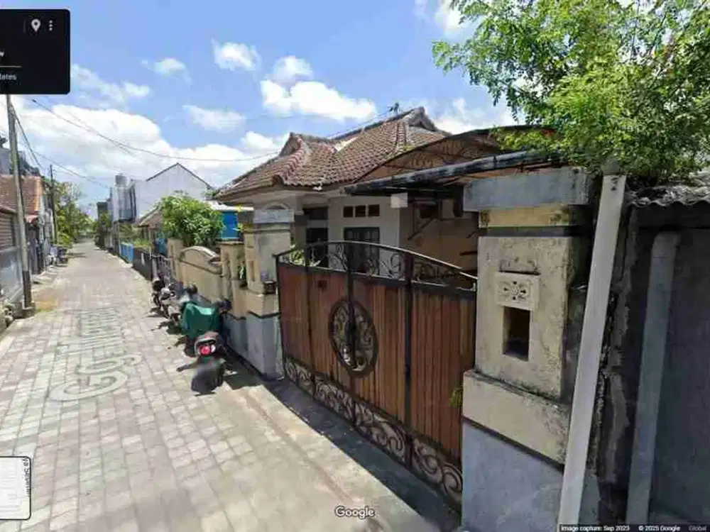 DIJUAL RUMAH LANTAI 1 LOKASI JALAN DUKUH SARI SESETAN