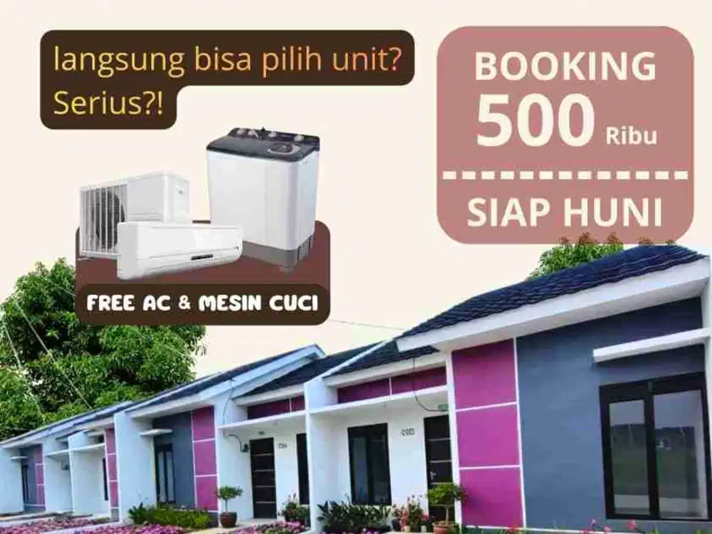 Rumah subsidi Serasi Alam elokhunian nyaman, lingkungan asri & proses tanpa ribet. Dekat dengan pusat kota karawang, 10 menit ke terminal klari, tol karawang timur, stasiun kereta api & sekolah