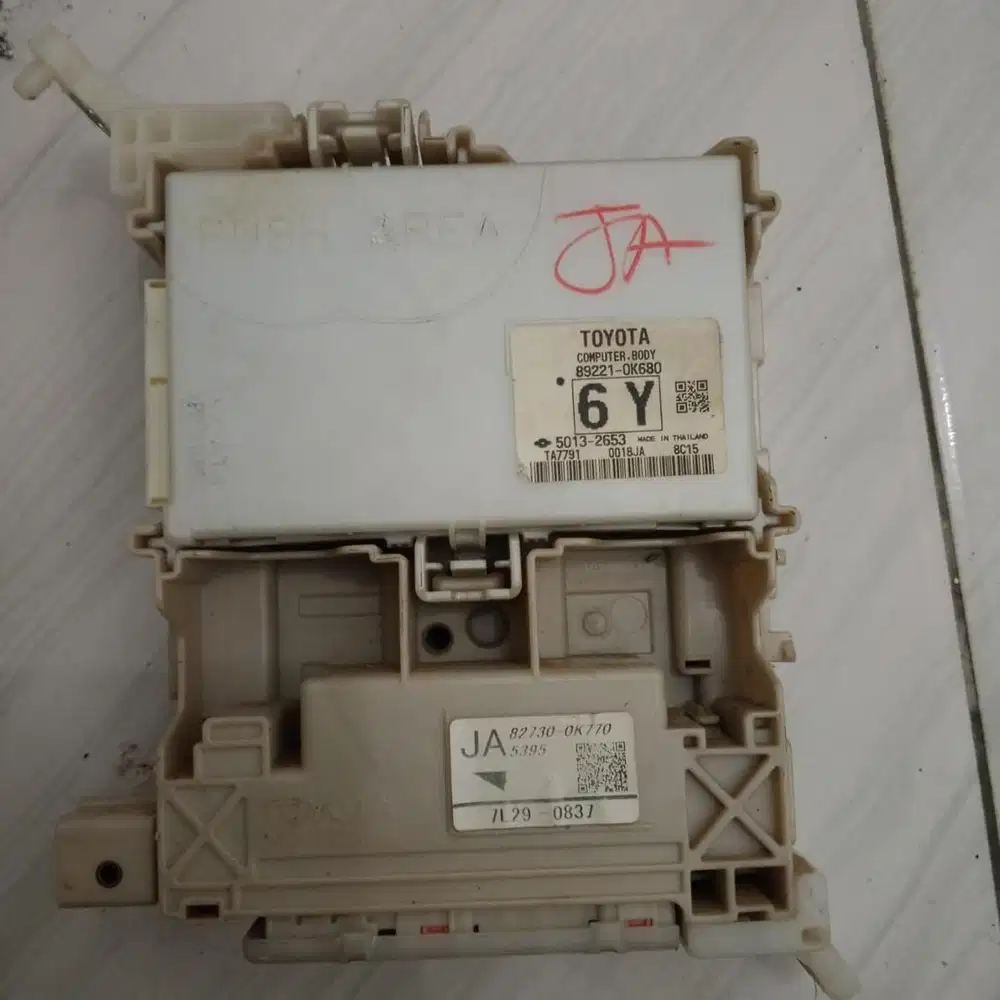 MODUL BCM ECU COMPUTER BODY TOYOTA INNOVA REBORN FORTUNER VRZ ORIGINAL