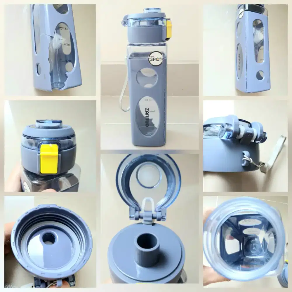 Botol minum Tumbler Zannuo 650ml, preloved