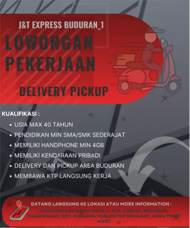 LOKER KURIR J&T EXPRESS BUDURAN_1 SDA36