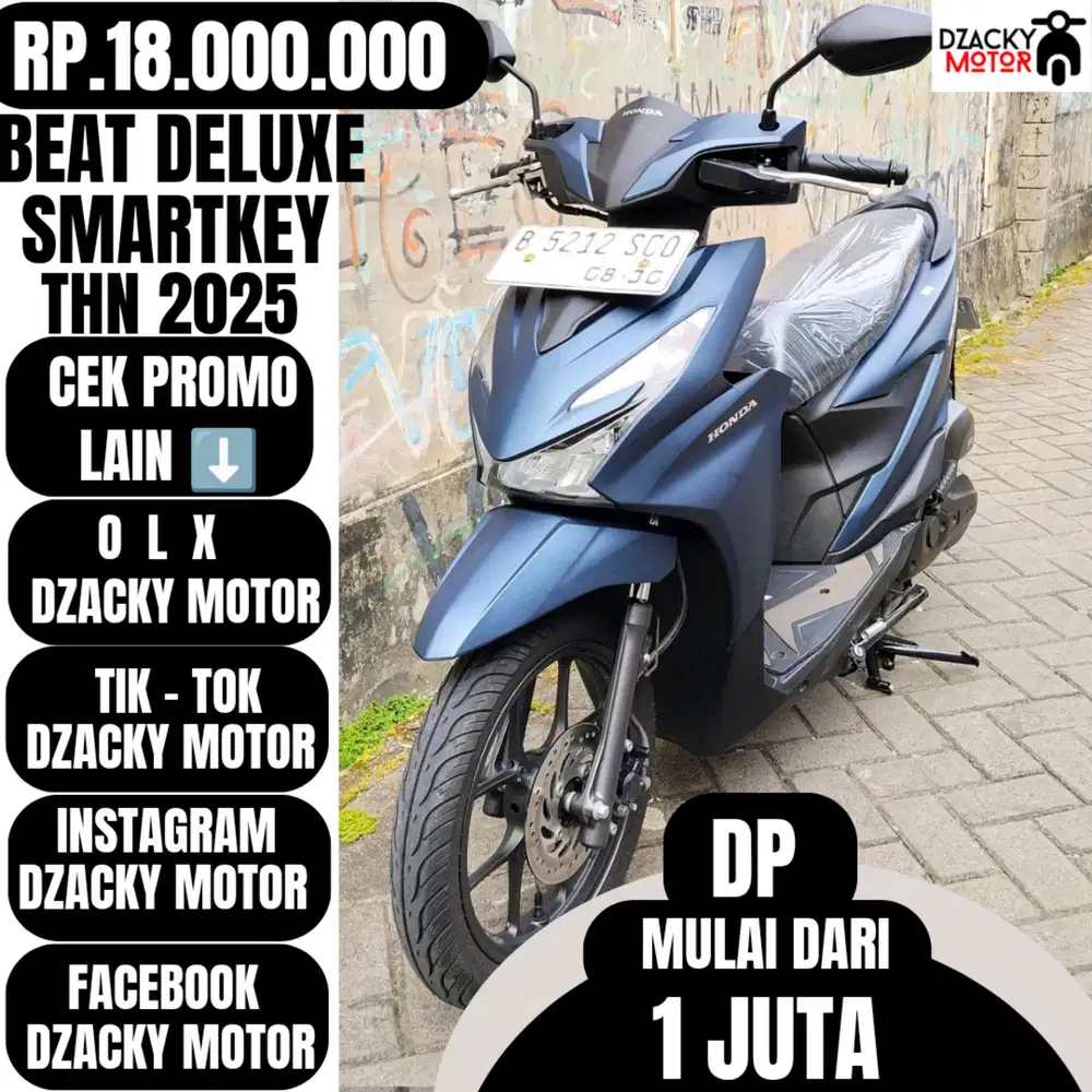 BEAT DELUXE SMARTKEY THN 2025 SECOND LIKE NEW