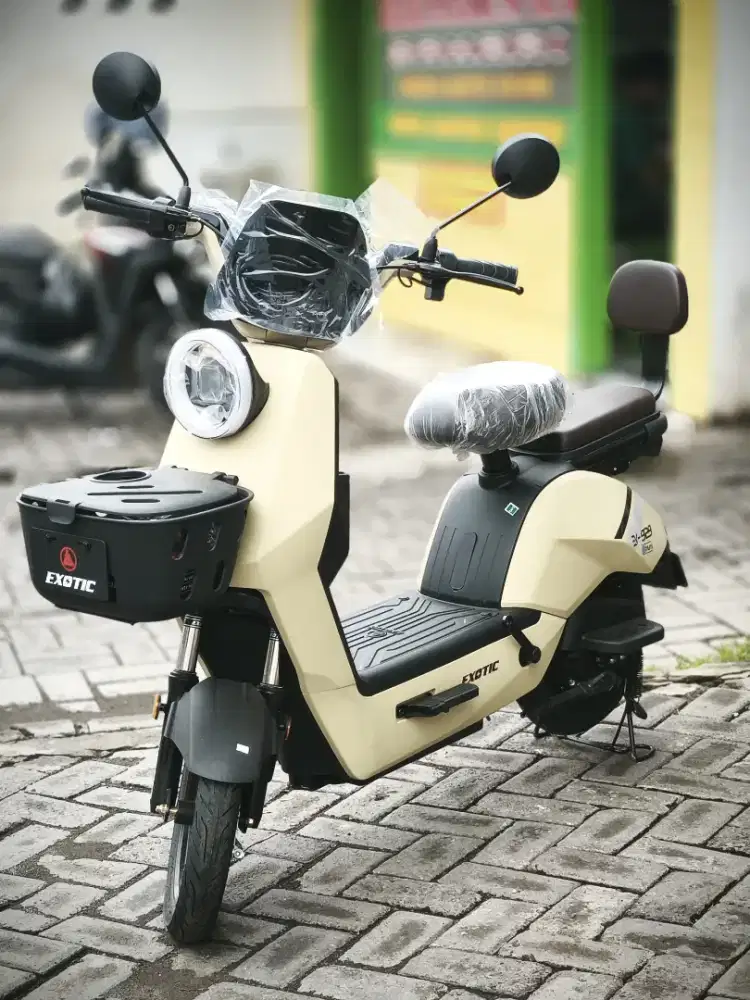 SEPEDA LISTRIK EXOTIC BATRAI LITHIUM HARGA DISKON 700RIBU