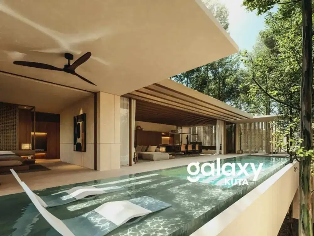 THE EASE LUXURY RESORT VILLA IN EUCALYPTUS WELLNESS LIVING COMPLEX, CANGGU