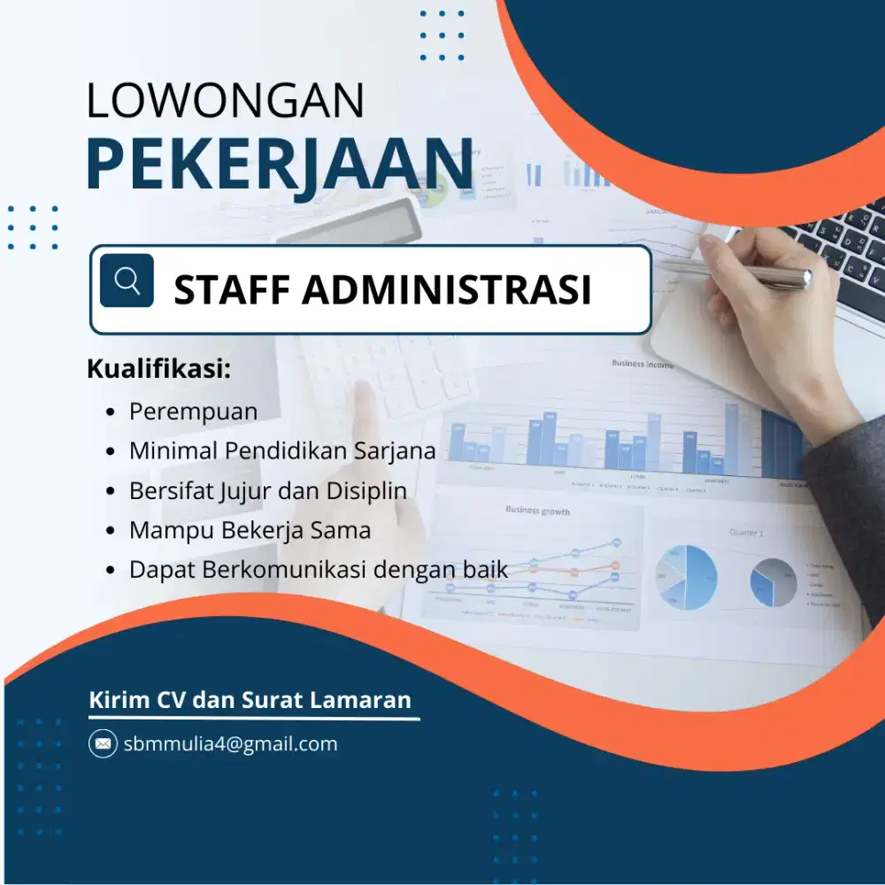 Dicari Staff Administrasi