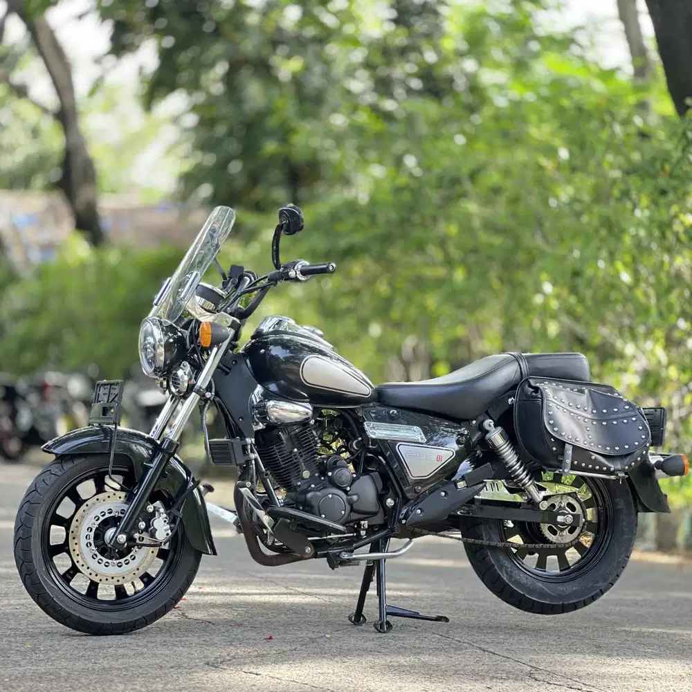 BENELLI MOTOBI 200 EFI 2024 BLACK KM LOW PAJAK PANJANG NO MINUS