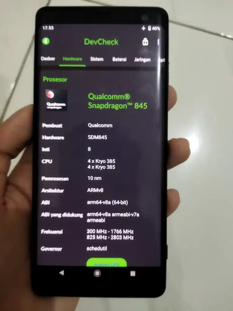 Sony Xz3 4/64 wifi only