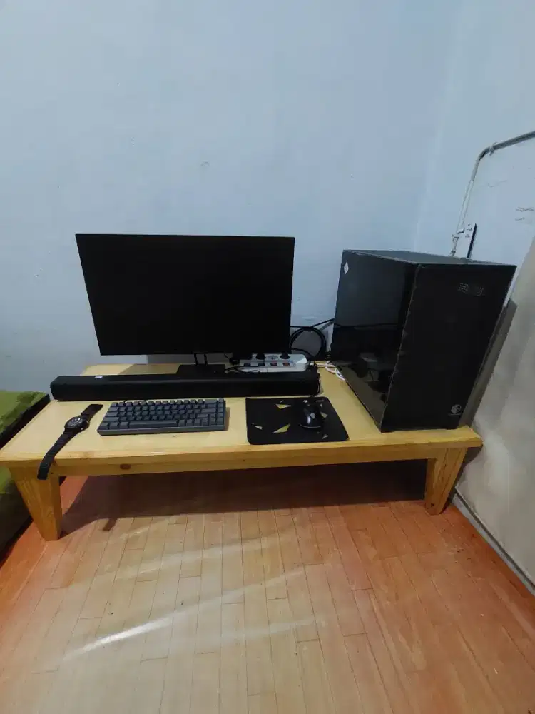 Fullset PC Ryzen 5 5600-RX 6600-RAM16GB + Xiaomi G27i + Soundbar Redmi