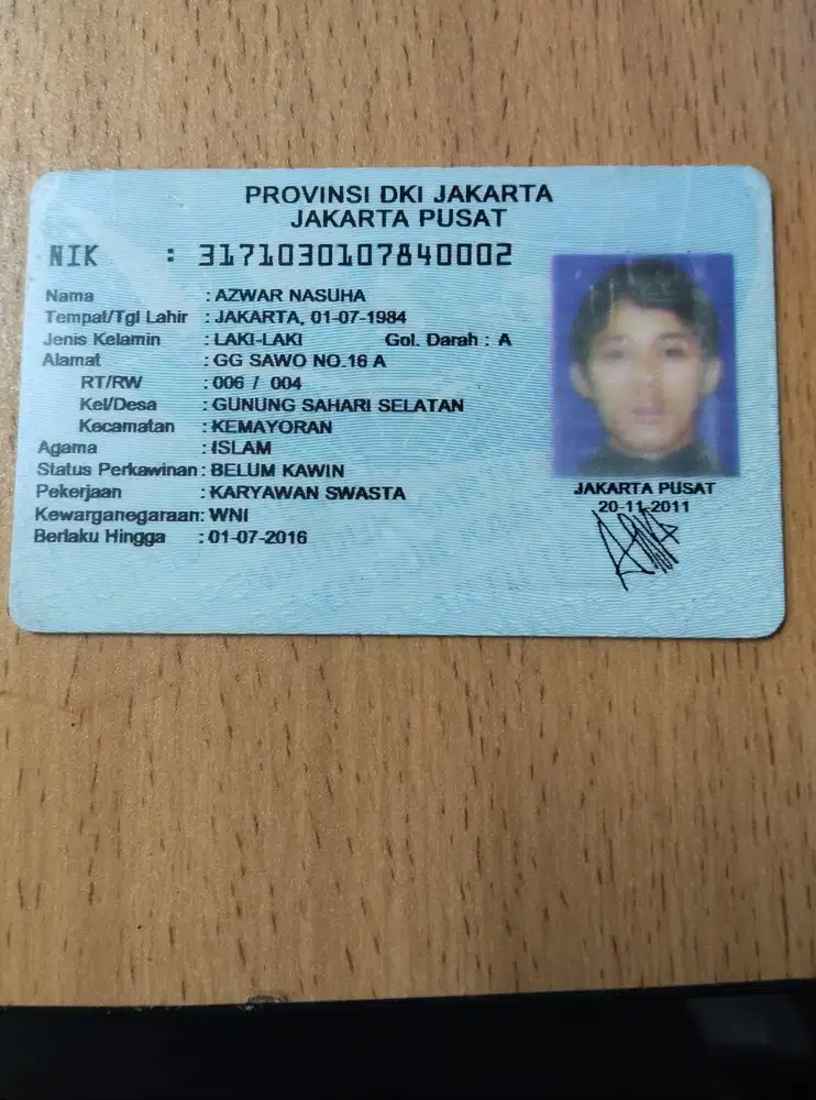 Driver Pribadi - Operasional