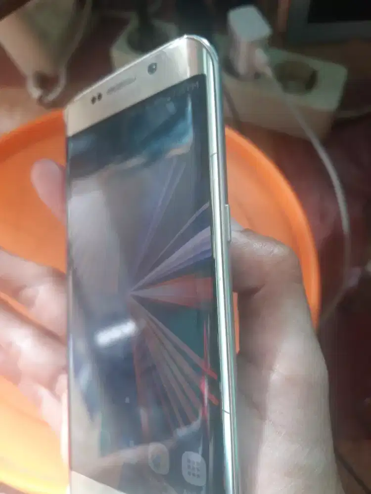 Samsung A6 Edge minus retak halus