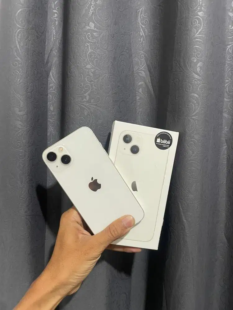 Iphone 13 128 garansi resmi SA/A bh 90% mulus lengkap original