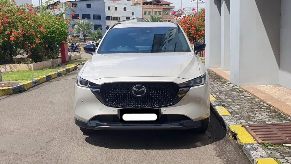 Mazda cx5 awd 2024 silver sunroof camera 360 pajak panjang