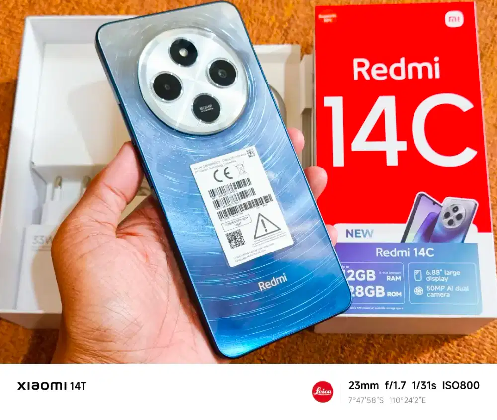 REDMI 14C 6/128GB LIKE NEW