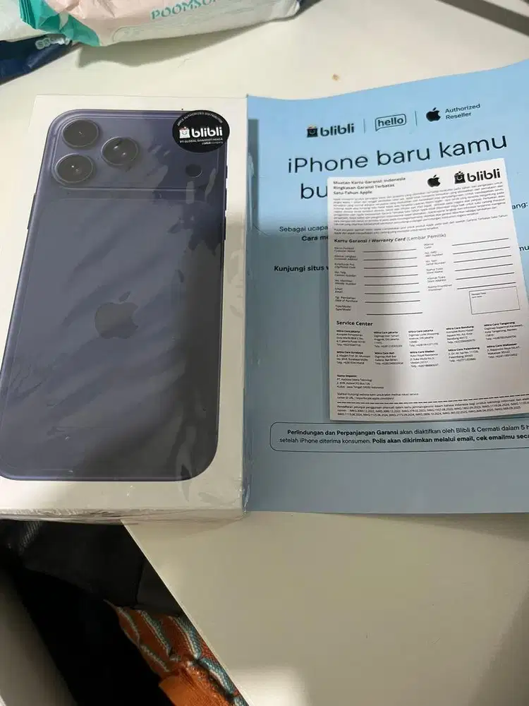 iphone 15 pro max blue blibli