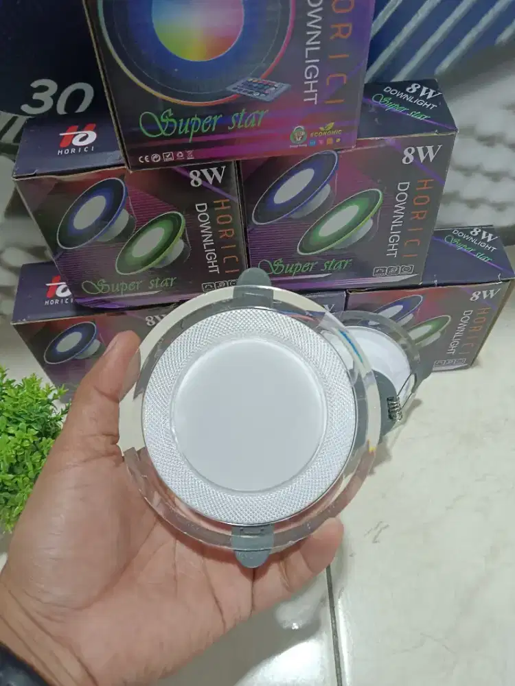 lampu plafon LED Horici 8 watt White+Warm
take all 55pcs