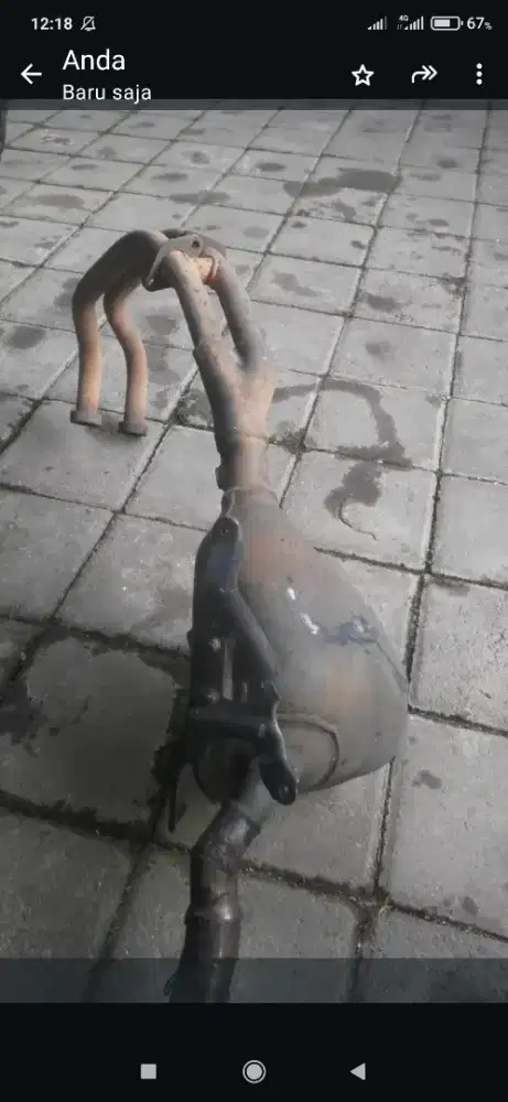 Knalpot r 25 yamahha