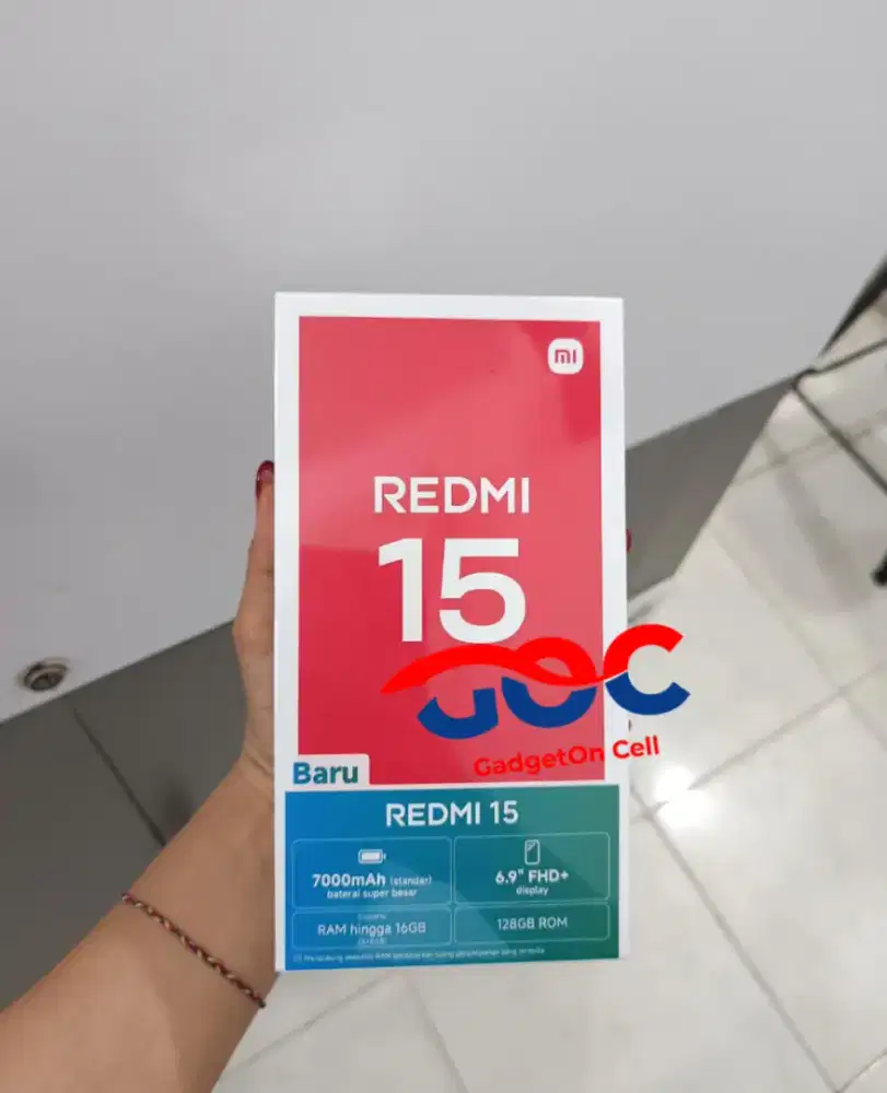 ready!! REDMI 15 8/128 //harga termurah