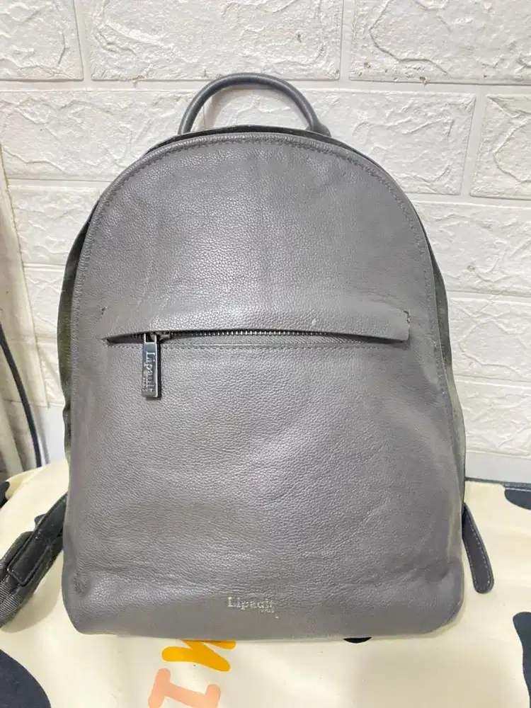 Ransel Lipault / ransel kulas / ransel kulit asli / Lipault Backpack