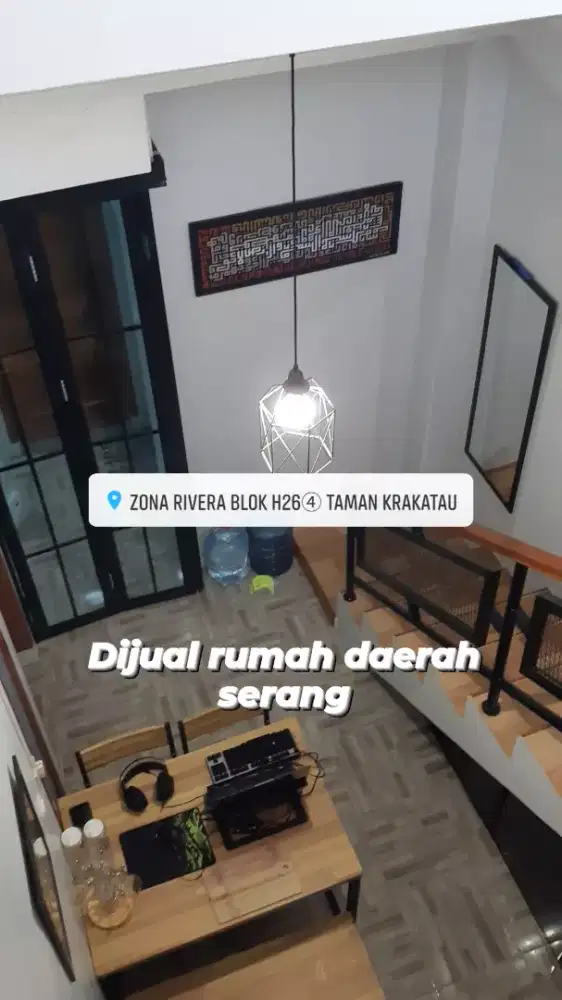 Dijual cepat rumah ,hanya diisi 6 bln krn pindah luar kota,