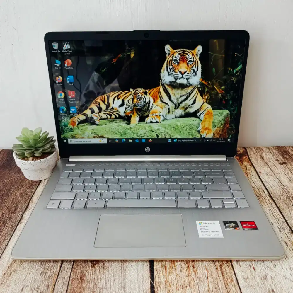 Dijual Cepat Laptop Second HP 14-FQ1006AU/Ryzen 5-5500U/RAM 8 GB