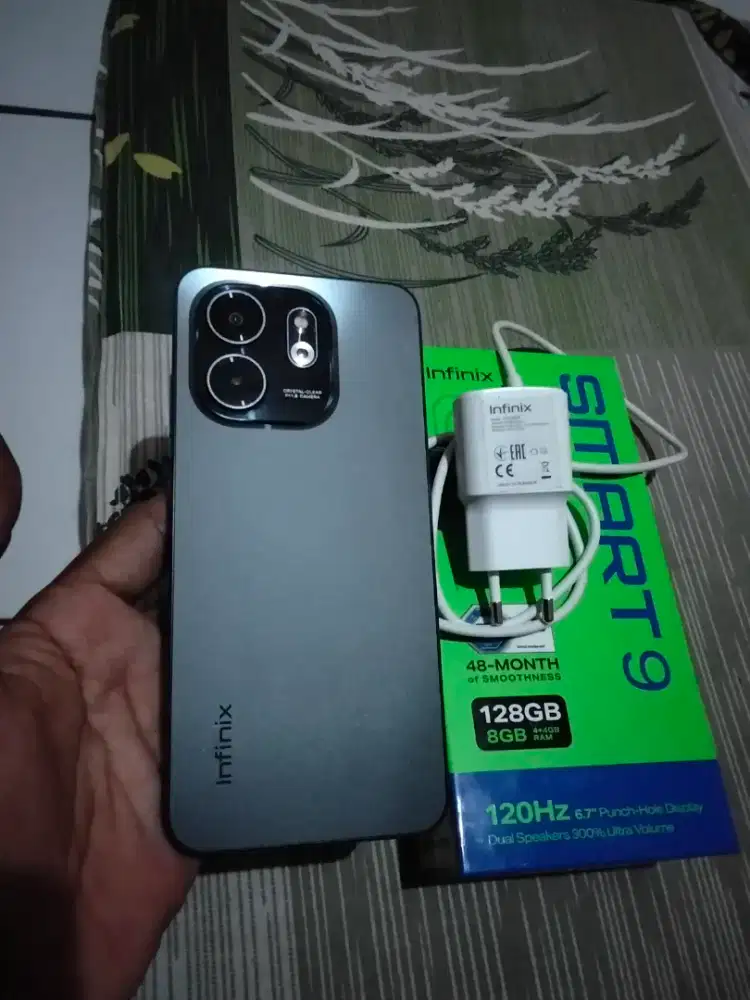 Infinix Smart 9 Ram 4+4/128 Fullset Nominus.