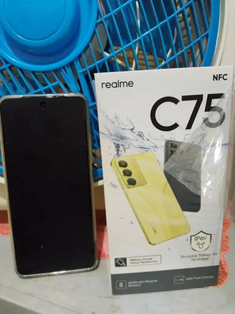 Realme c75 baru masih bagus pemakaian seminggu